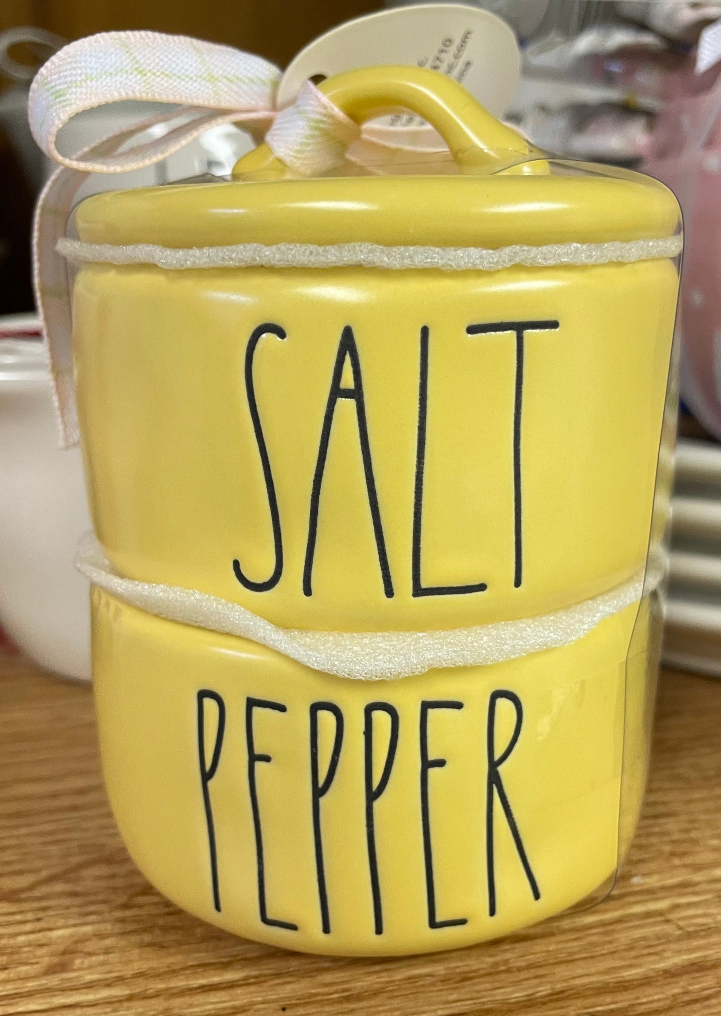 Rae Dunn Salt N Pepper Stacker