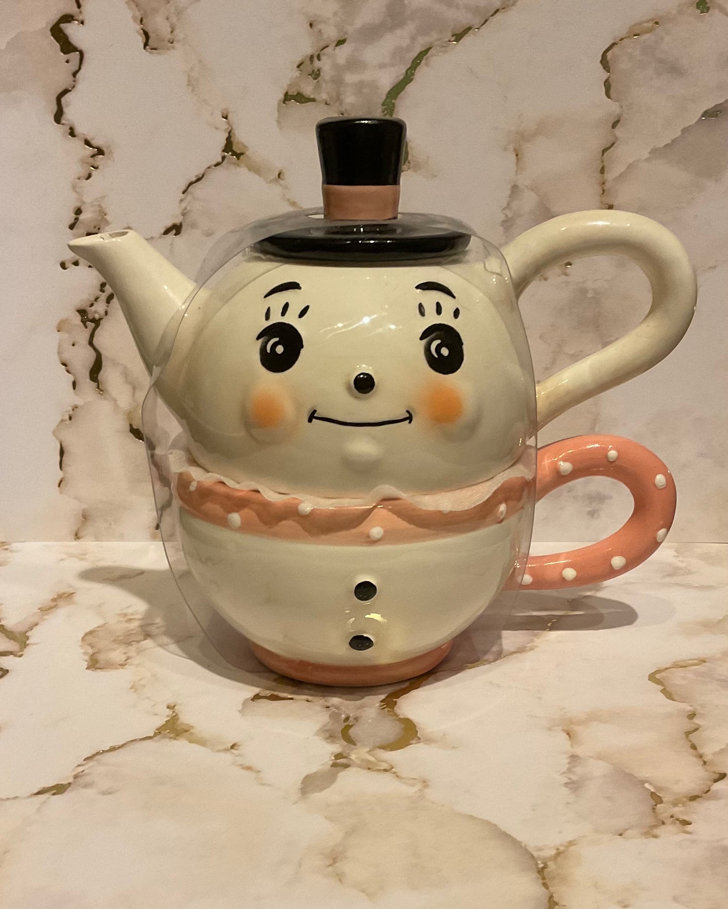 Johanna Parker Snowman Teapot Set