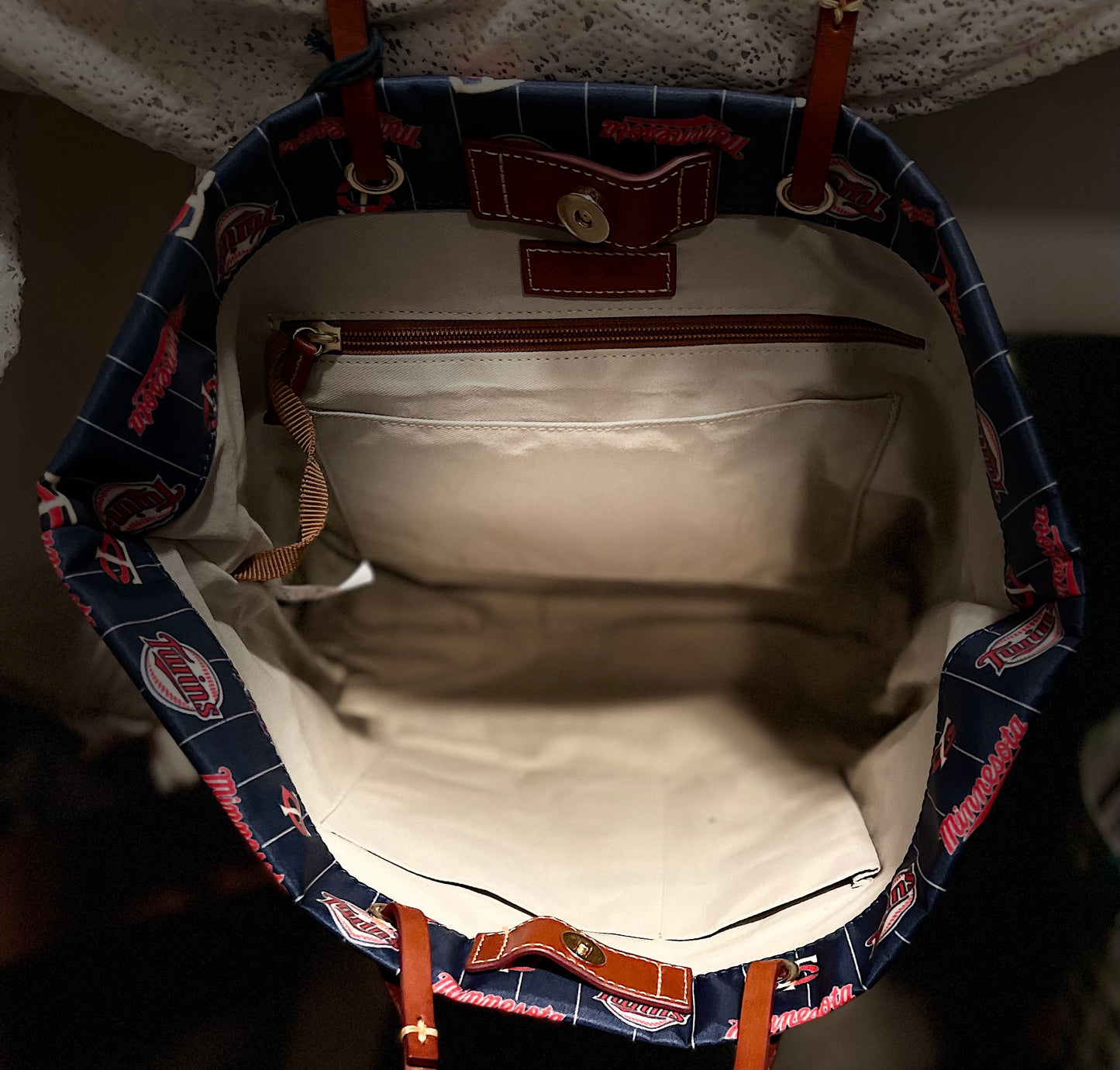 Dooney and Bourke "MLB Twins Handbag"