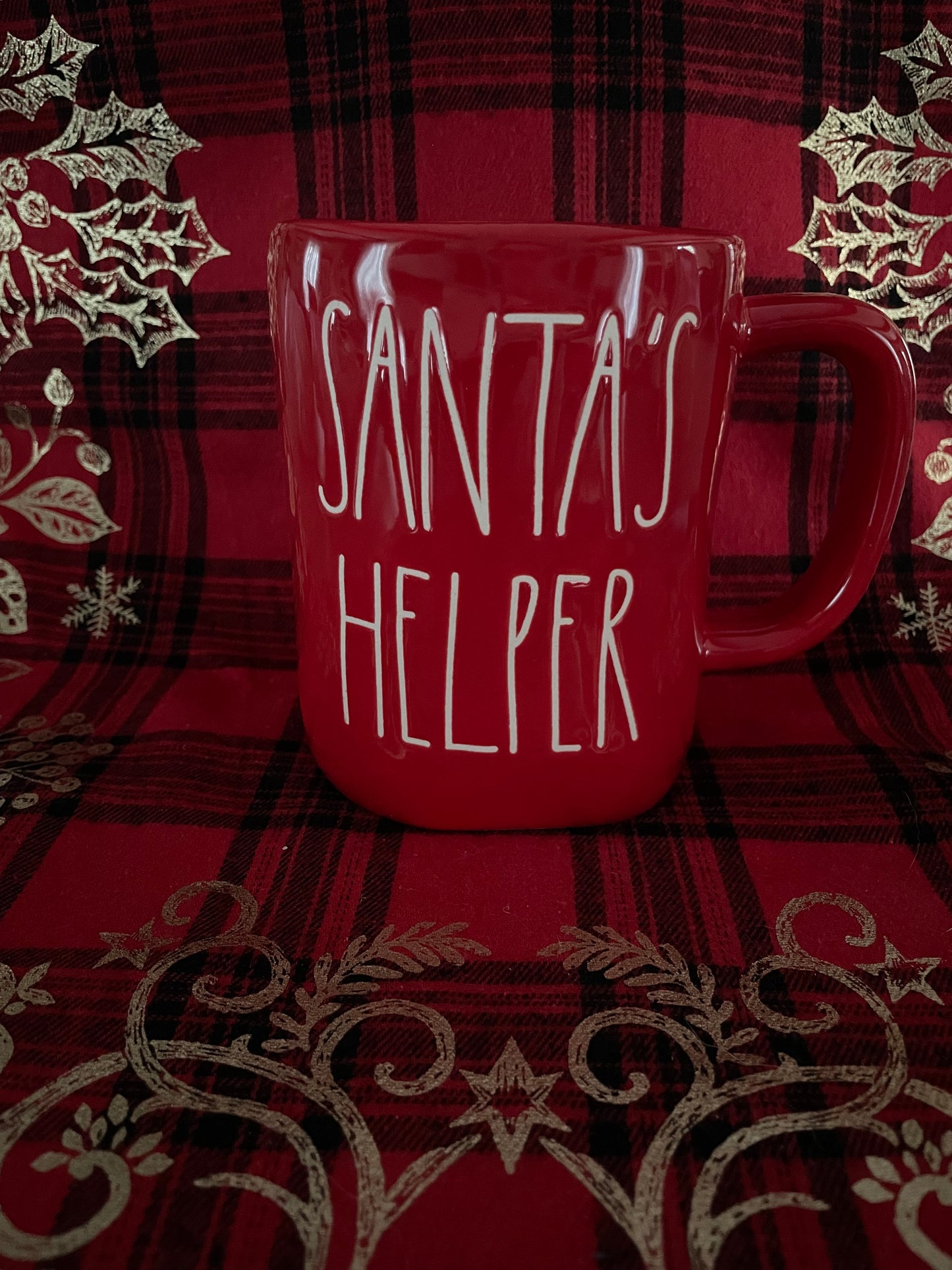 Rae Dunn Santa's Helper