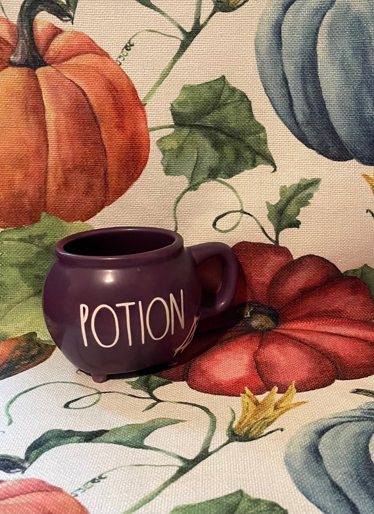 Rae Dunn Purple Potion Cauldron Mug