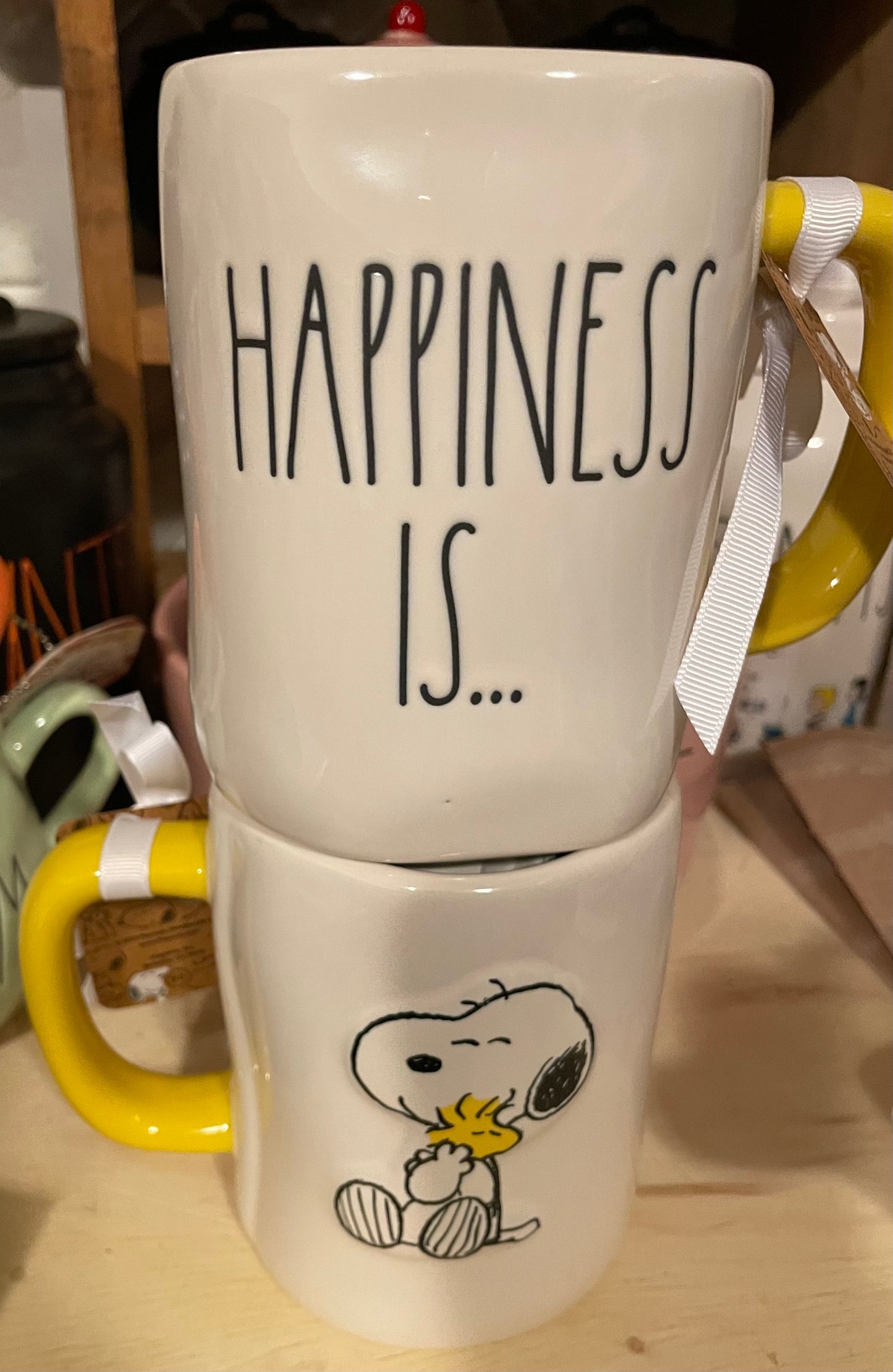 Rae Dunn Snoopy Happiness Is