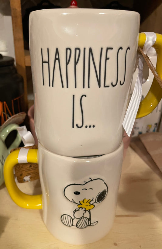 Rae Dunn Snoopy Happiness Is