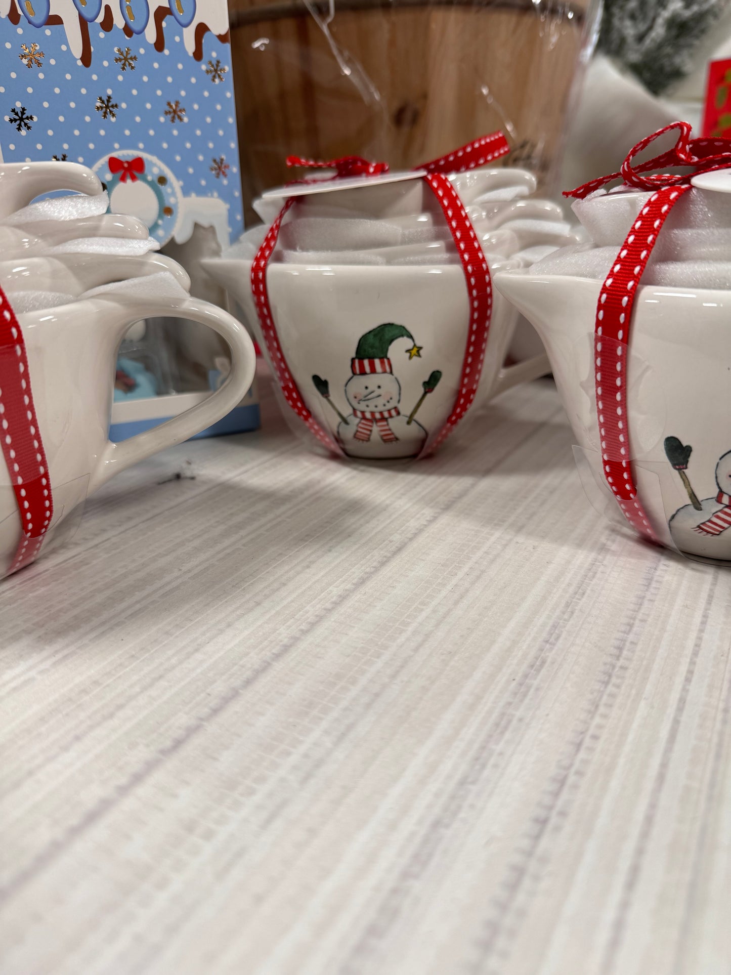 Rae Dunn Snowman Measuring Cups