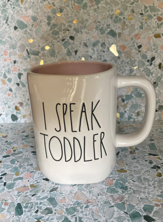 Rae Dunn I Speak Toddler