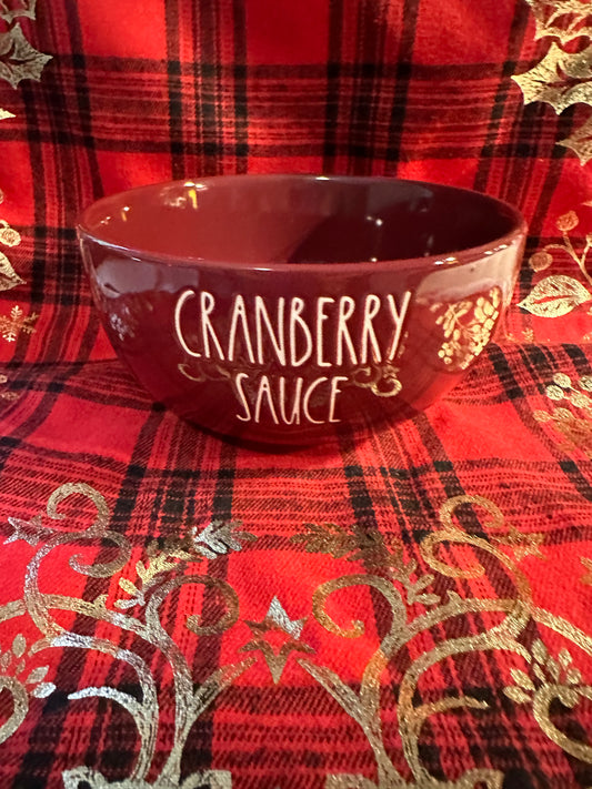 Rae Dunn Cranberry Sauce Bowl
