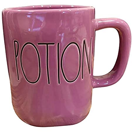 Rae Dunn Potion Purple Mug with Black Lettering 