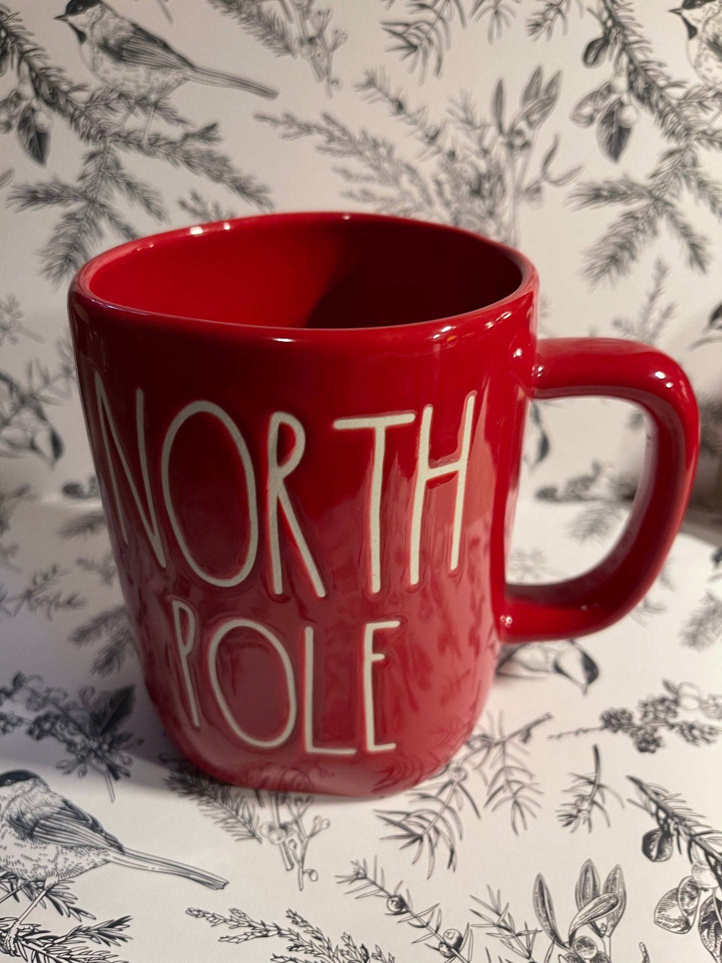 Rae DunnRae Dunn North Pole Red with White Lettering 