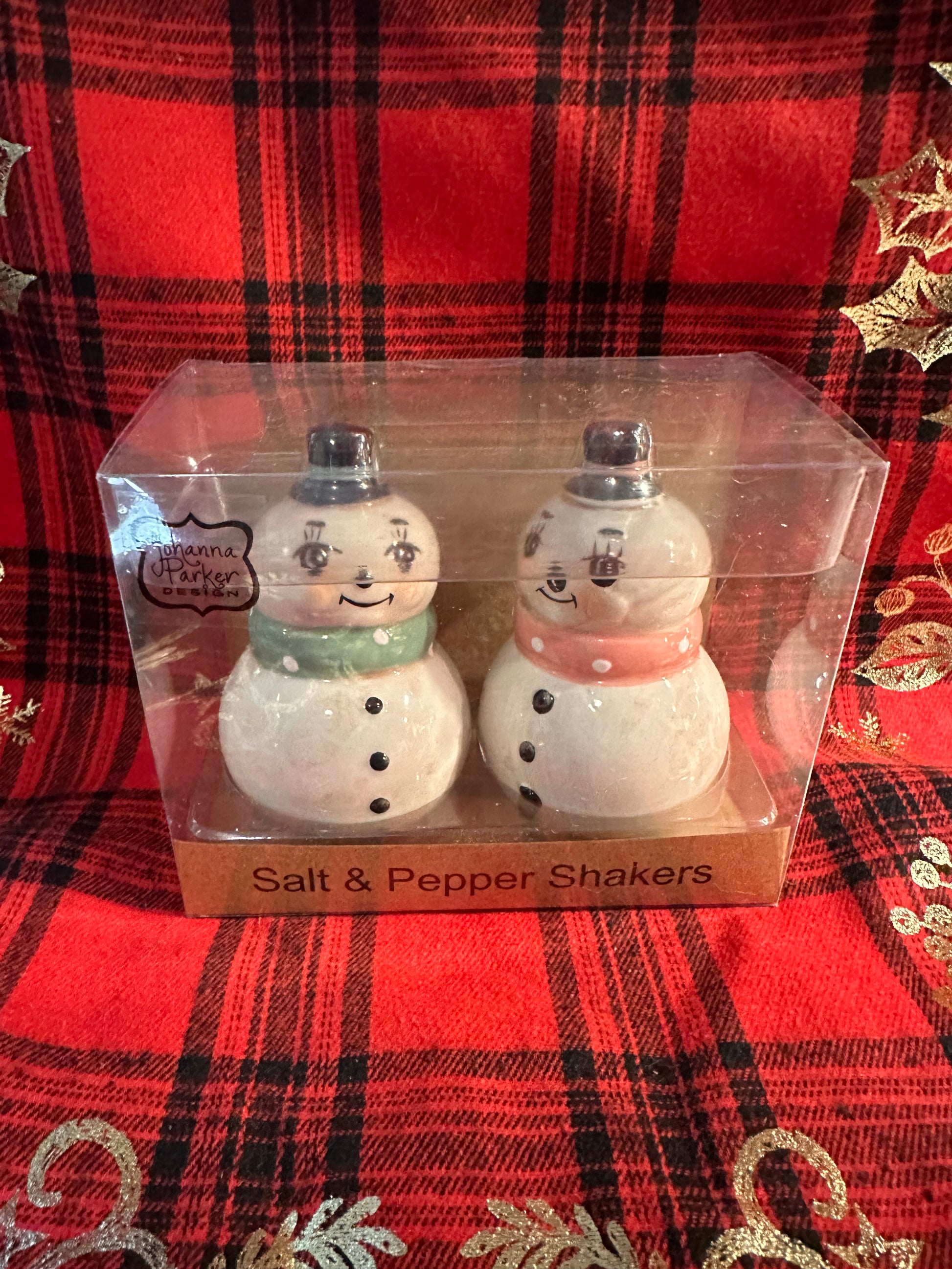 Johanna Parker Snowmen Salt-n-Pepper Set