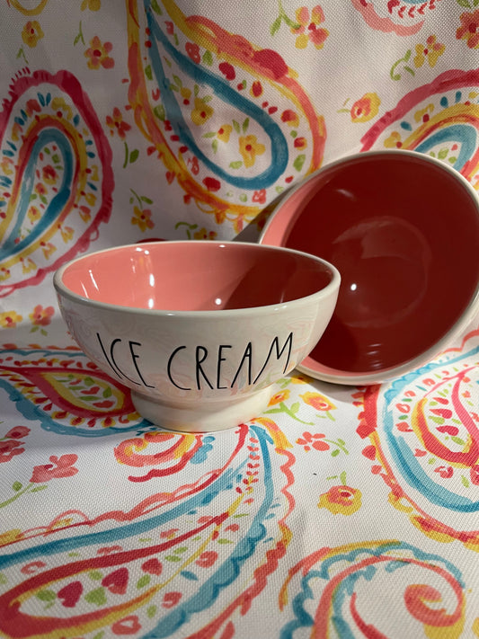 Rae Dunn Ice Cream Bowl