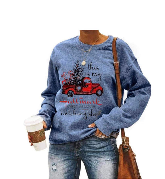 This Is My Hallmark Christmas Movie Watching Sweatshirt (Women)