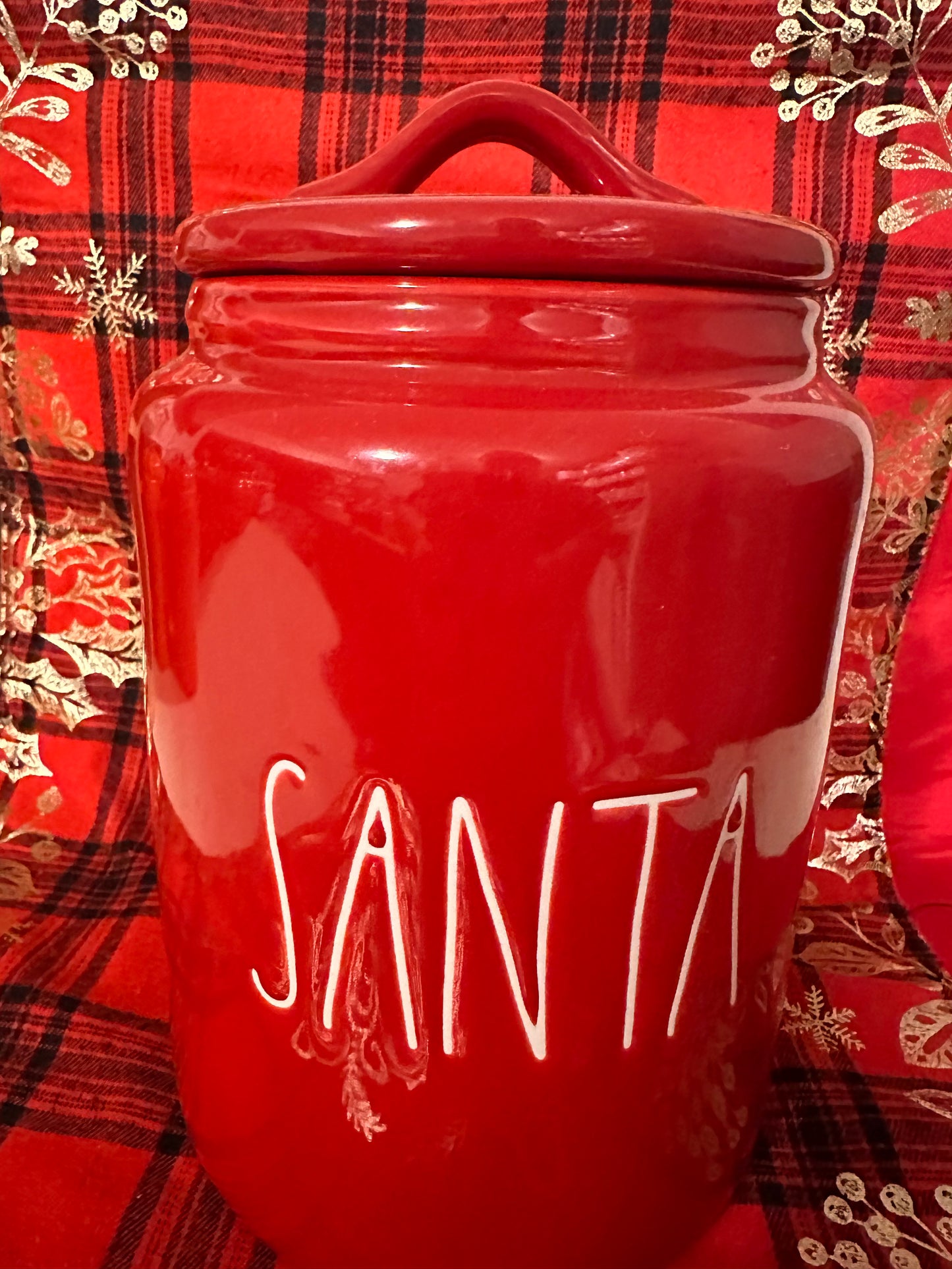 Rae Dunn Santa Canister