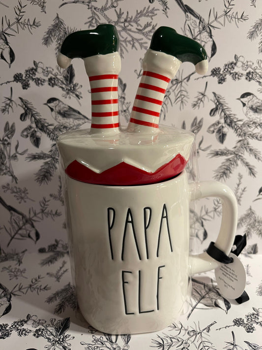 Rae Dunn Papa Elf Topper