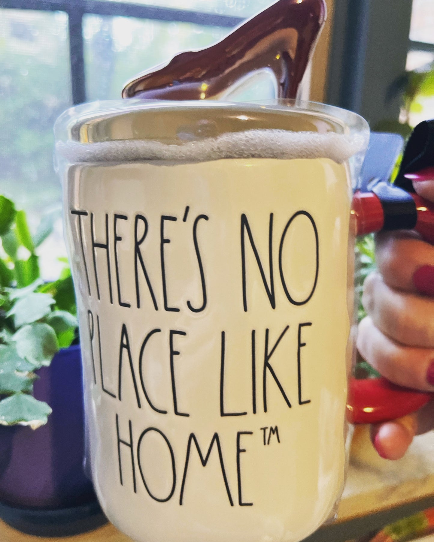 Wizard of Oz Rae Dunn No Place Like Home Topper Mug