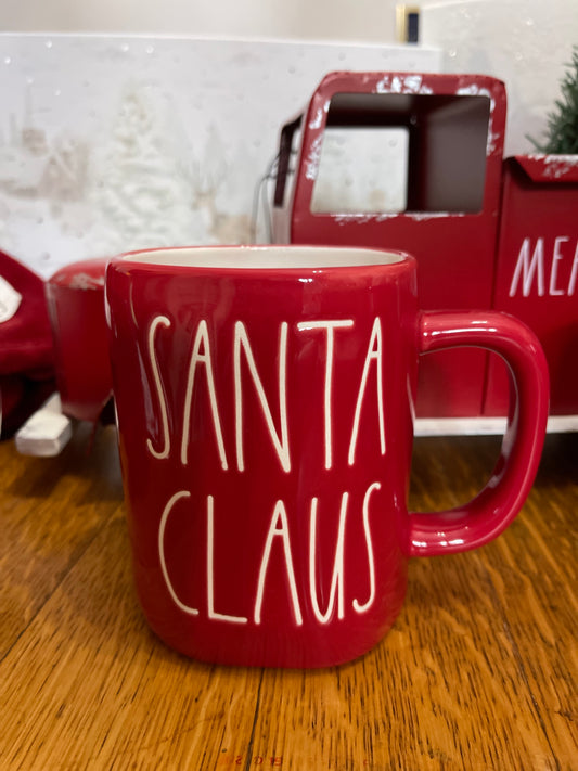 Rae Dunn Santa Claus Mug