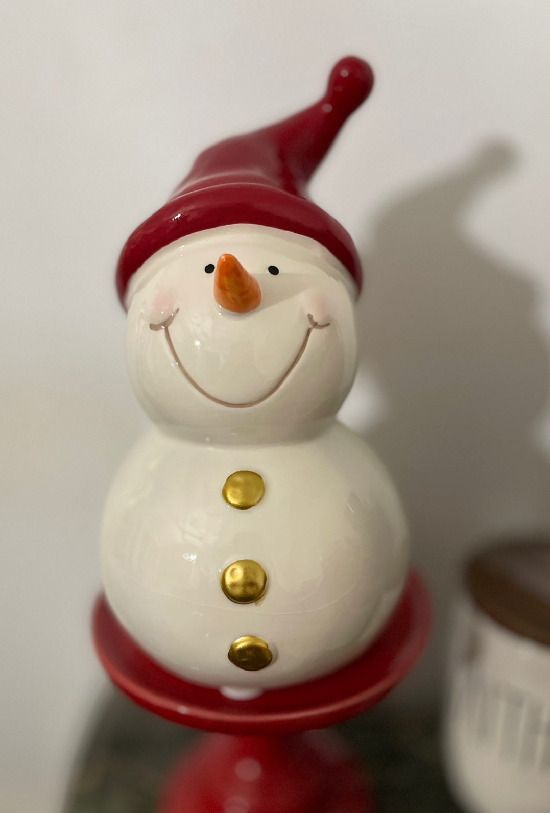 Snowman with Red Hat