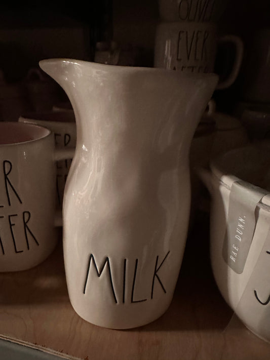 Rae Dunn Milk Pitcher